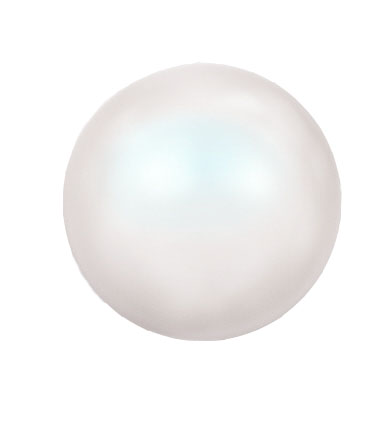 Swarovski Crystal Pearls CRYSTAL irid WHITE PEARL, Glaswachsperlen Glasperlen