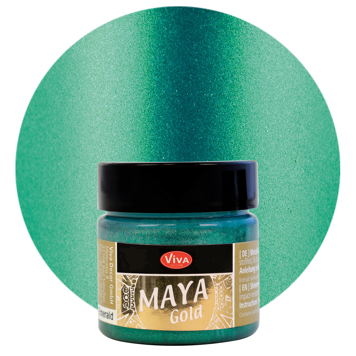  Maya Gold, 45ml  Metallicfarbe 