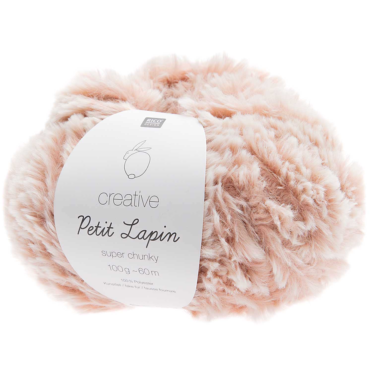 Rico Design Creative Petit Lapin Super Chunky 100g 60m Rico Design Creative Petit Lapin Super Chunky 100g 60m