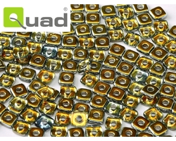 Miyuki Quad Beads 4 mm,  100 Stk./Dose