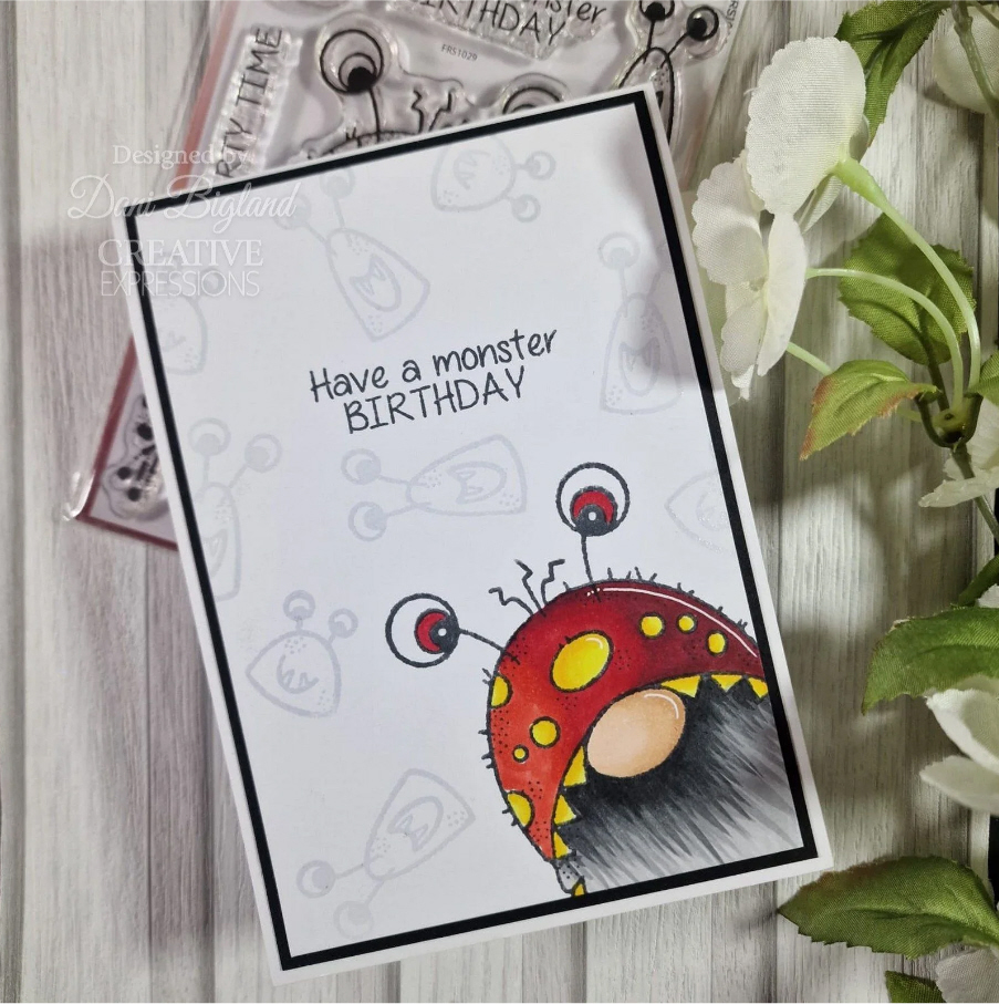 Woodware Silikonstempel Set Monster Gnome 15,24 x 10,16 cm Woodware Silikonstempel Set Monster Gnome 15,24 x 10,16 cm