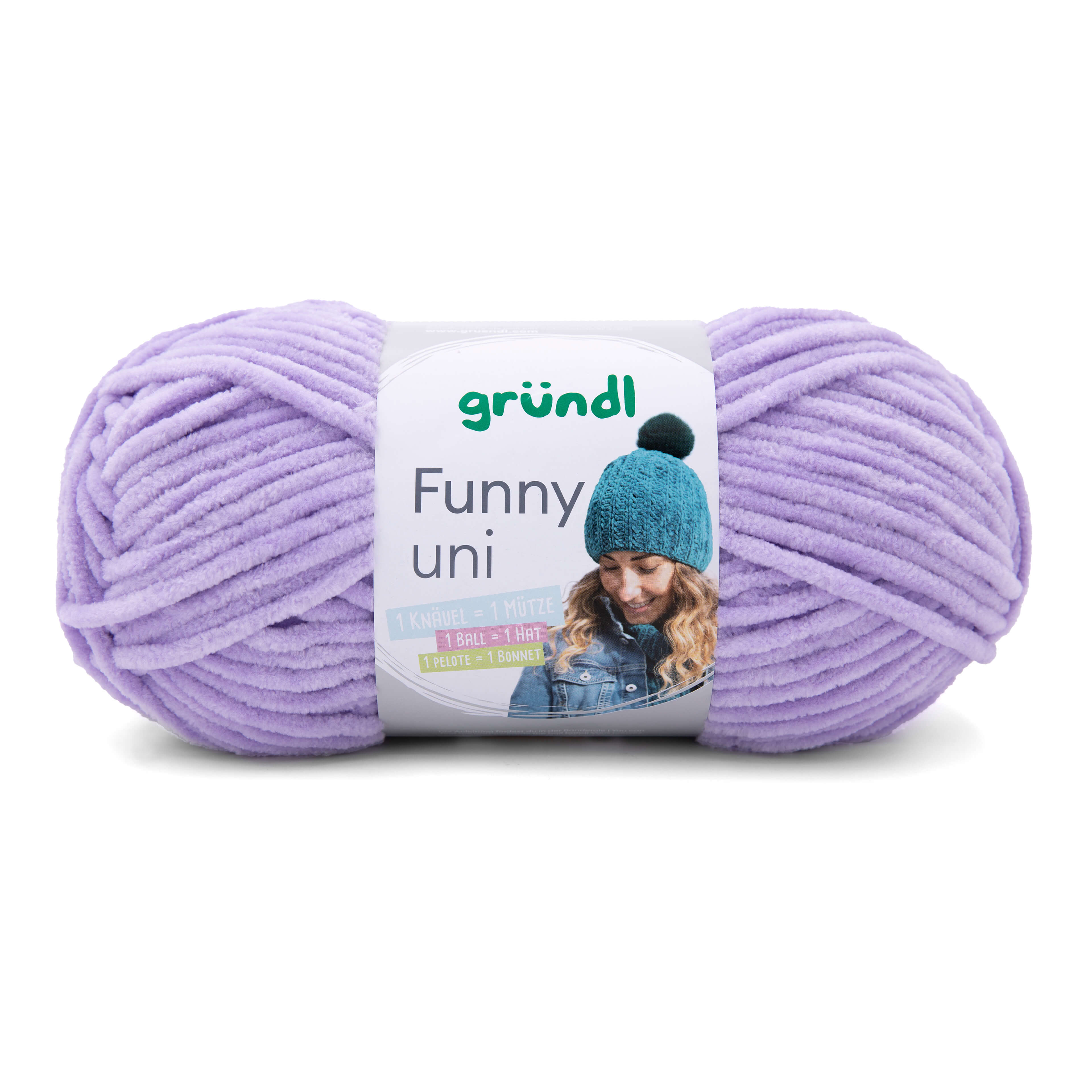 Gründl Funny Uni Wolle Microfaser 100g/120m 100% Polyacryl Gründl Funny Uni Wolle Microfaser 100g/120m 100% Polyacryl