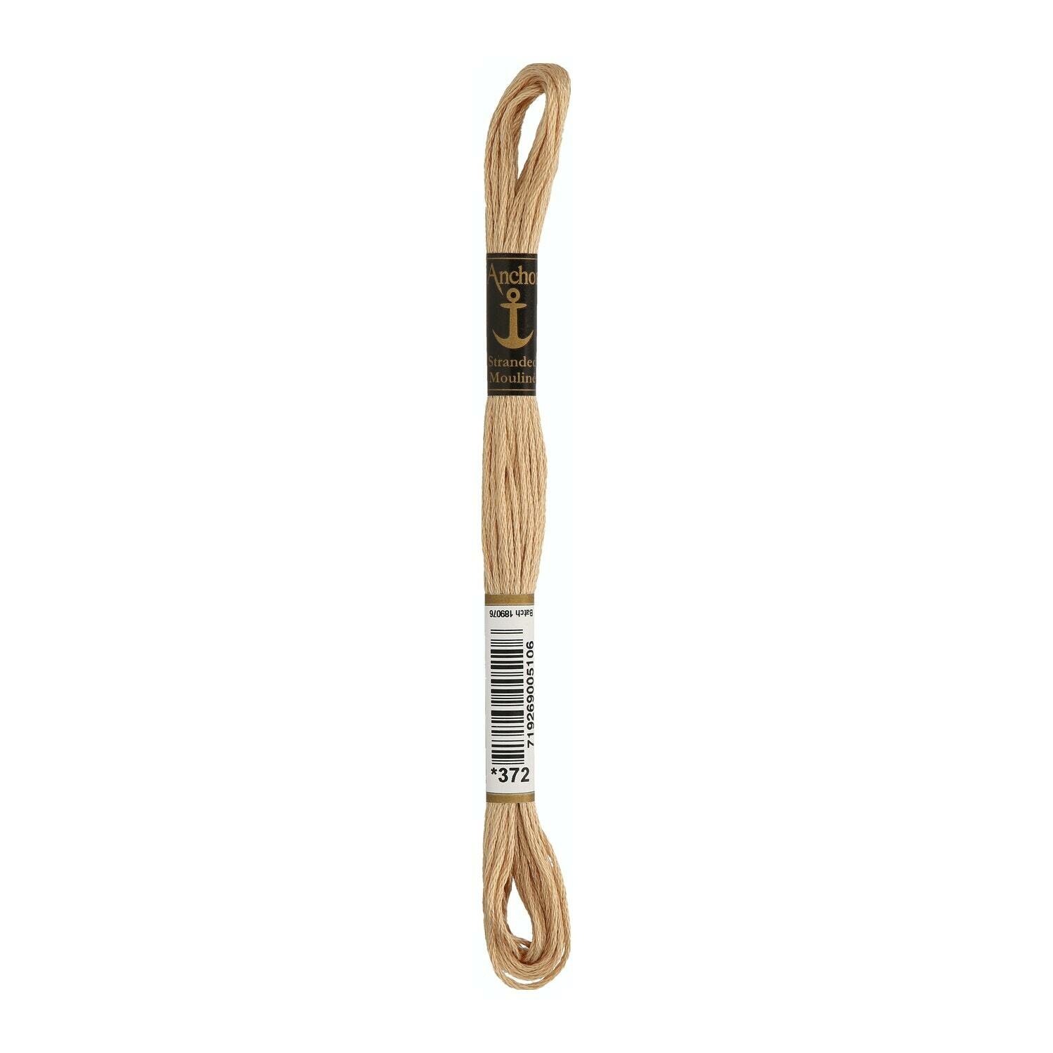 Anchor  Mouline Sticktwist , Beige - Braun - Schwarz Töne  8m/Bündel