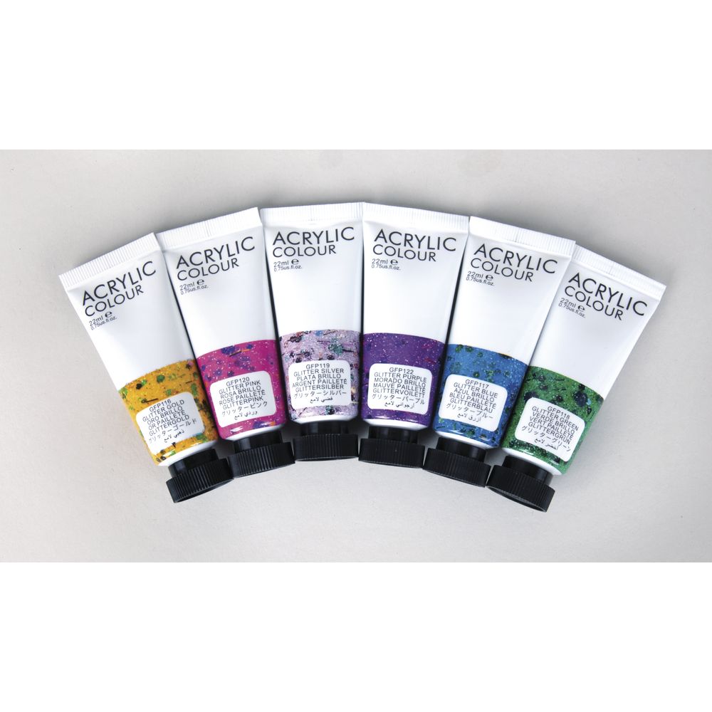 Acrylfarben Künstler Set 36 Farben x 22ml Set  bunt