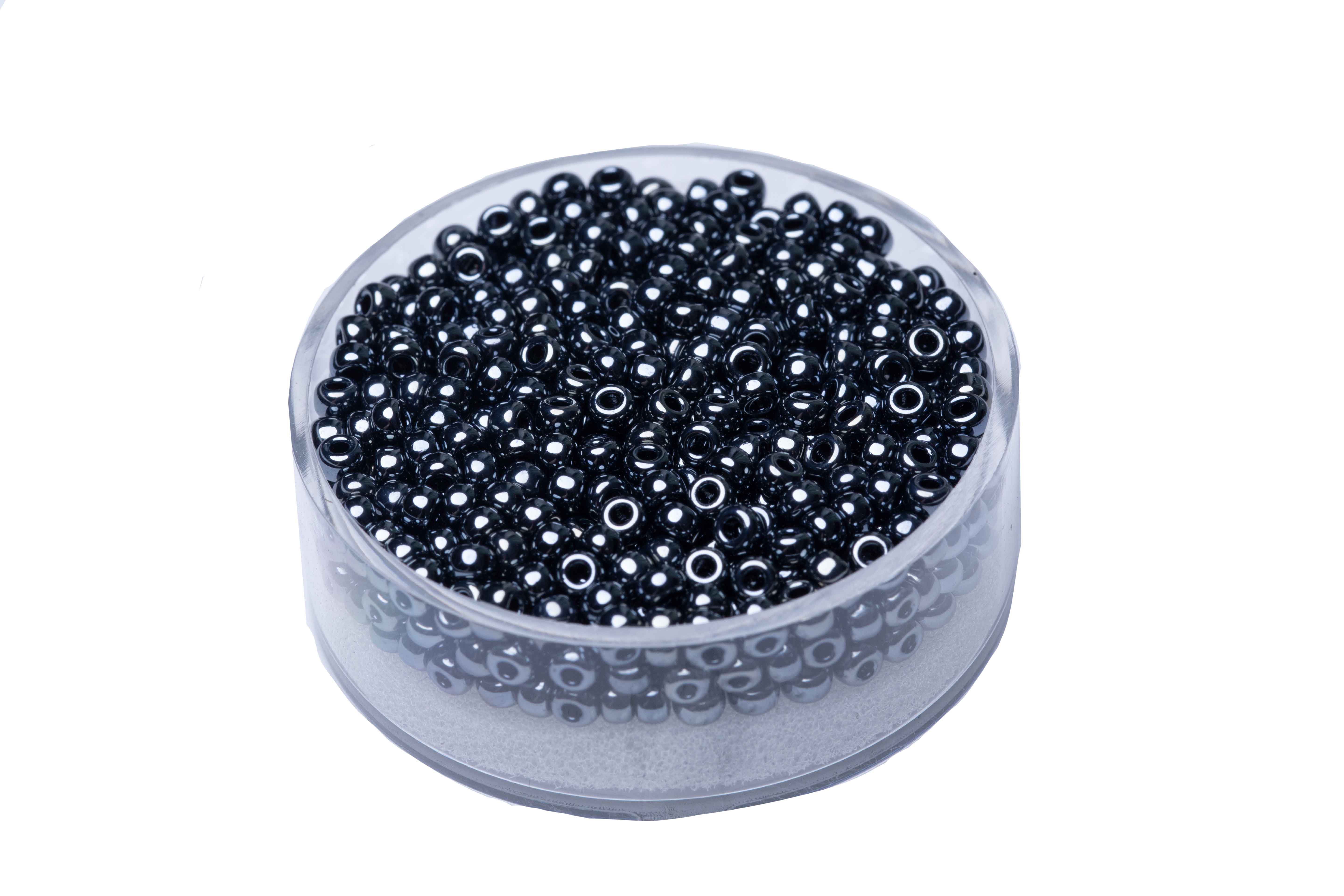 Miyuki Rocailles hematite 2,5 mm 12g