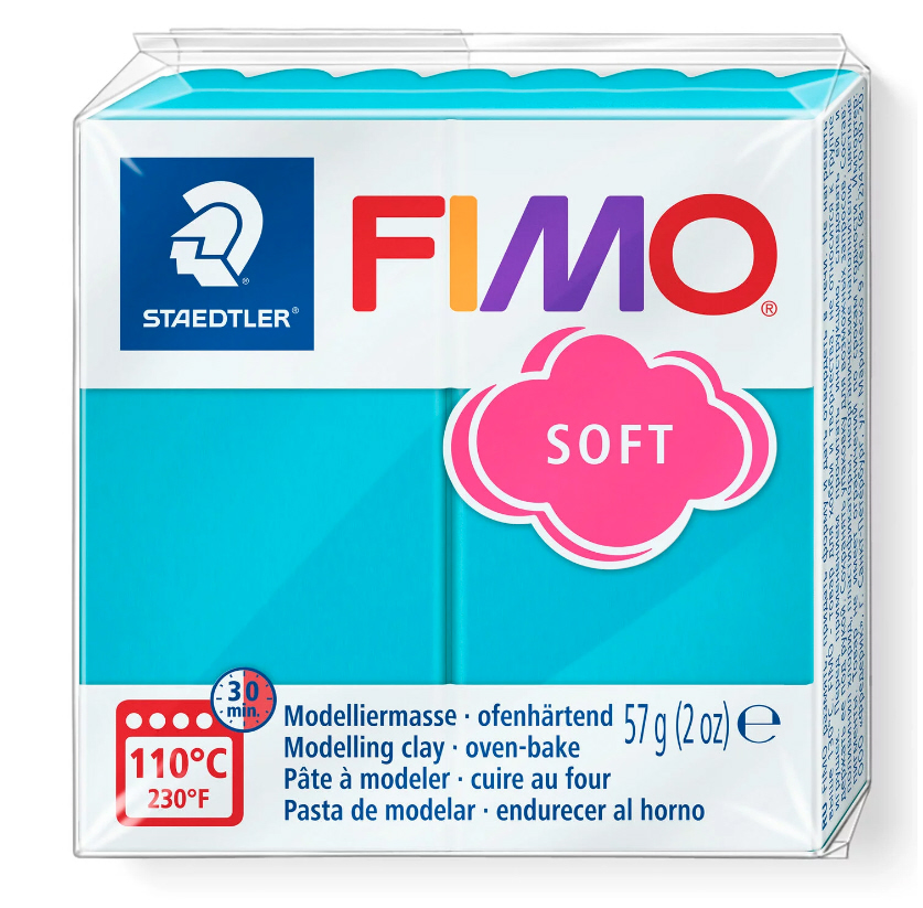 Fimo soft 8020, ofenhärtende Modelliermasse, 57g