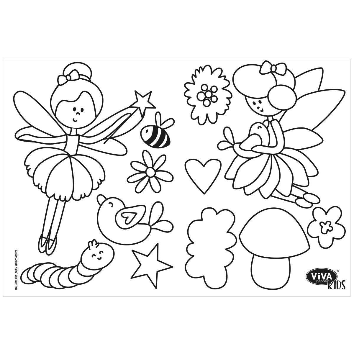 Window Color Viva Decor Kids Fairy Magic Set 8teilig