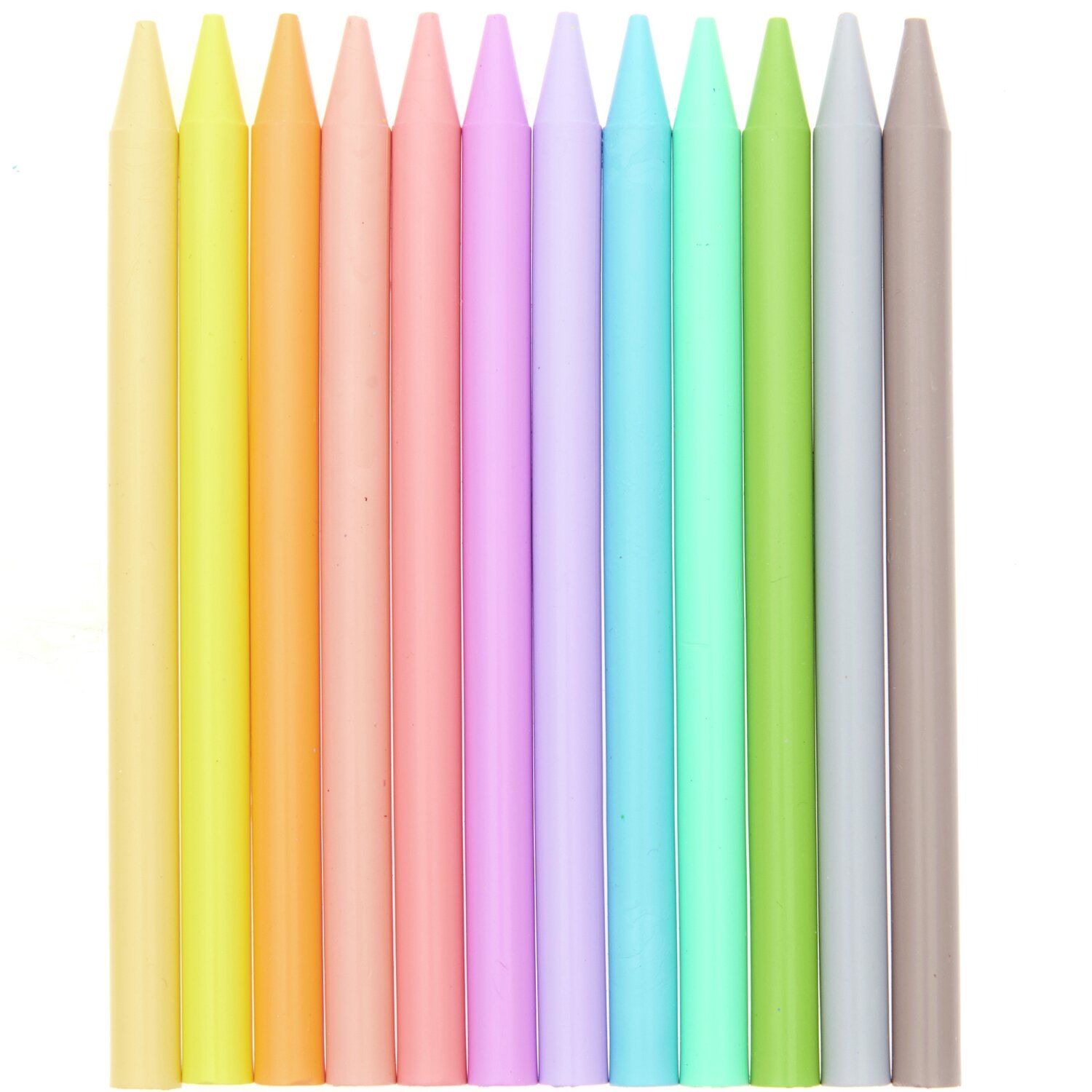 Wachsmalstifte Set PASTEL COLOURS 12 Stück