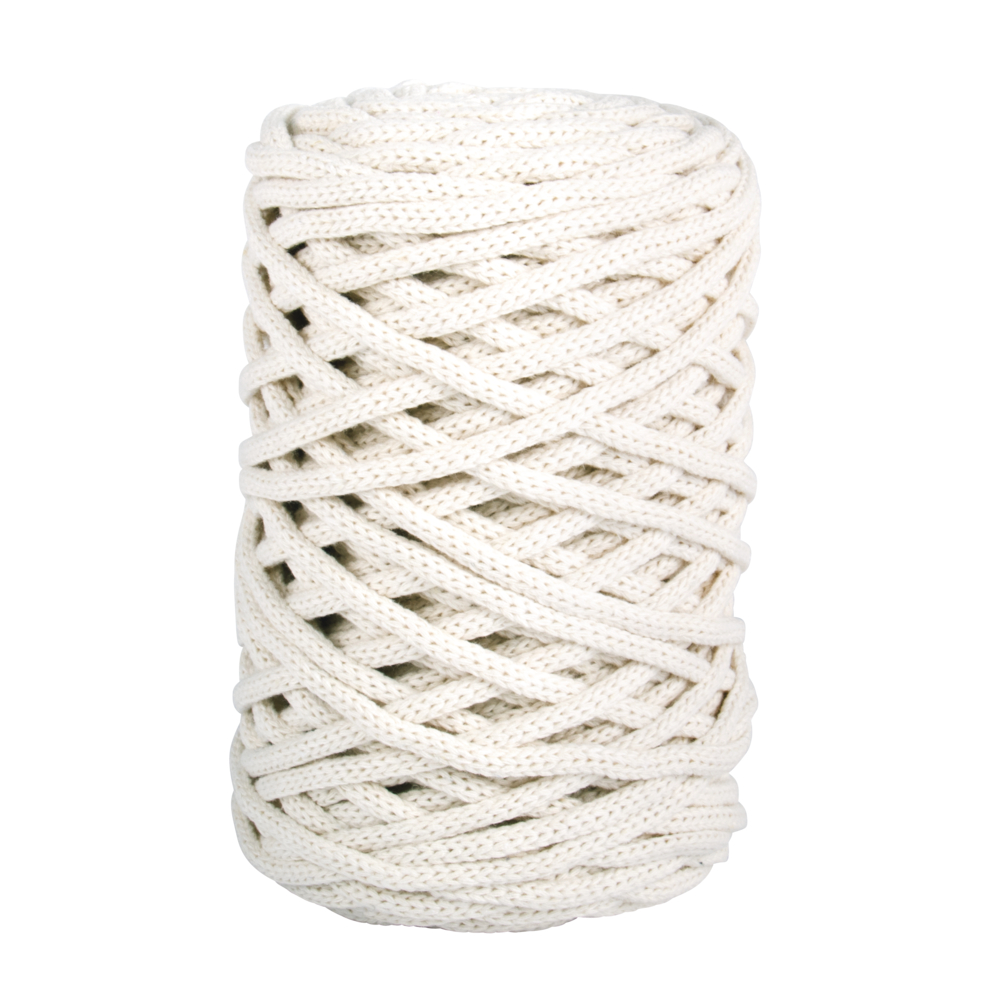 Braidy Recycling Garn geflochten 4mm ø (250g Knäuel) Knäuel 65m