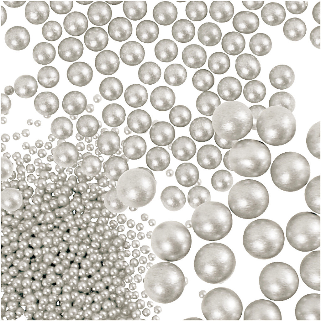Mini Glass Beads ohne Loch 0-6-0,8 + 1,5-2 + 3mm 3 Dosen 