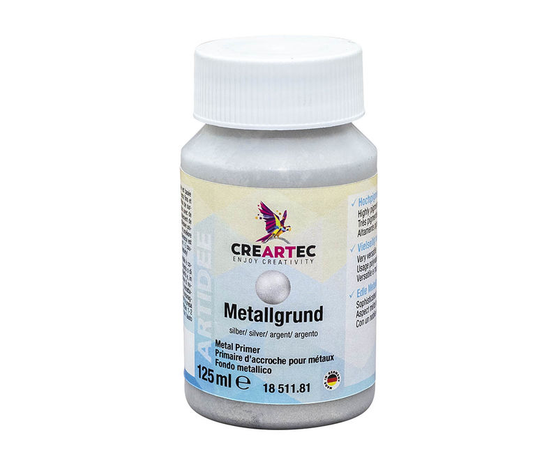 Metallgrund silber 250 ml