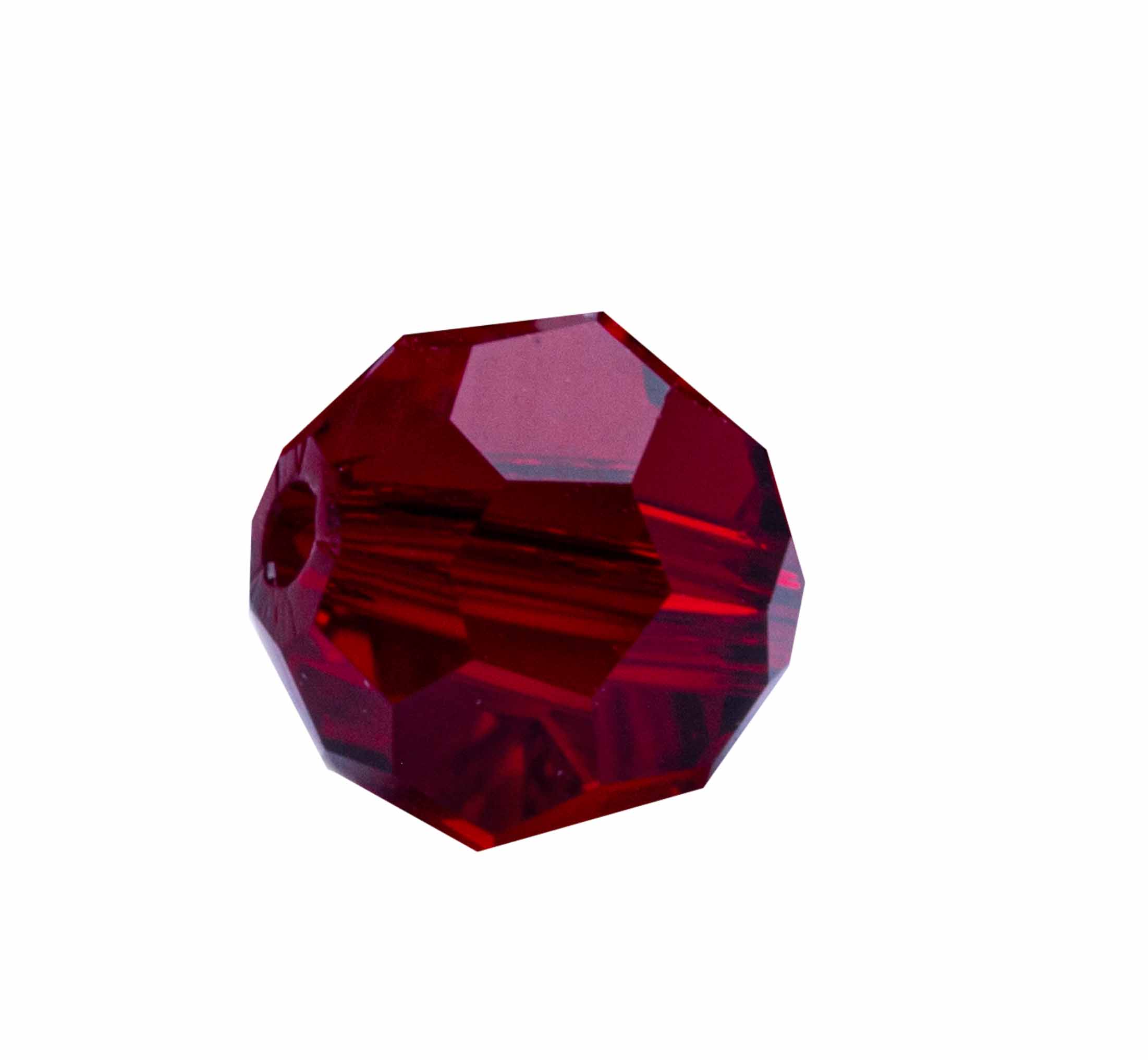 Swarovski Bead round siam 5000 6mm 20 Stk