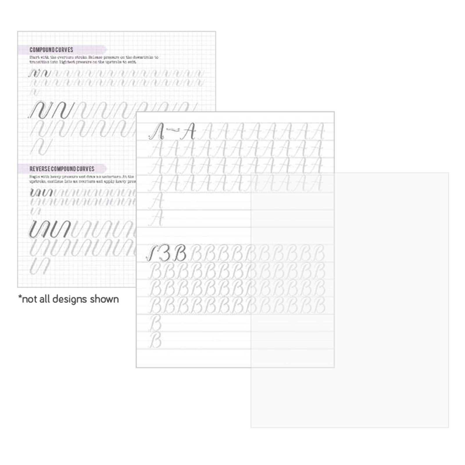 Learn Brush Lettering Kelly Creates small brush workbook 122 Seiten