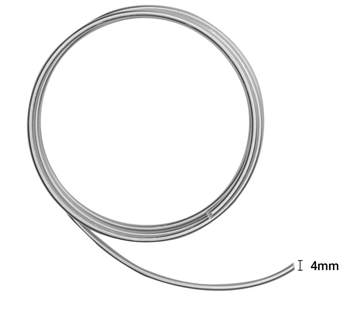 Aludraht silber 4mm 365g 10m Aludraht silber 4mm 365g 10m