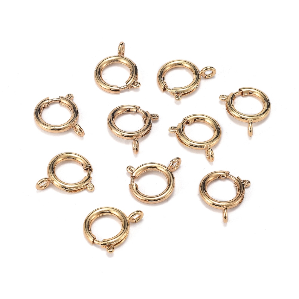 Federring 19x16x2,5mm gold 1 Stück Federring 19x16x2,5mm gold 1 Stück