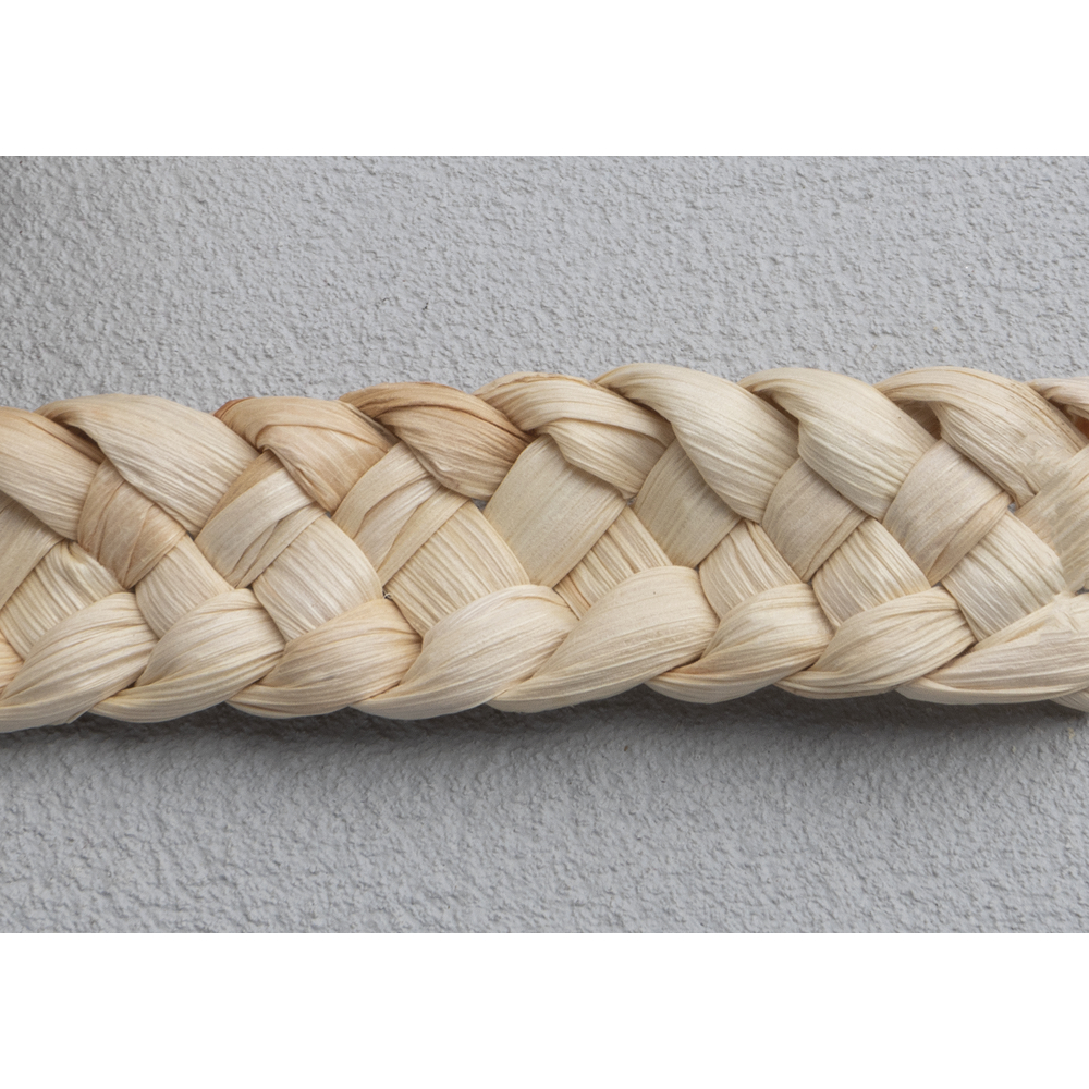 Maisblatt Band 5fach geflochten natur 2,5 cm breit 3m / Bündel 1Stück Maisblatt Band 5fach geflochten natur 2,5 cm breit 3m / Bündel 1Stück