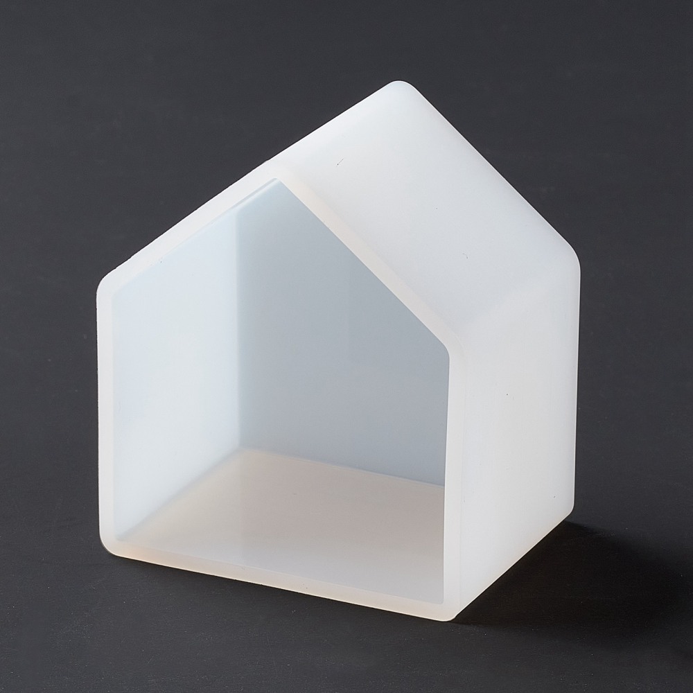 Gießform Silikonform Haus 67x60x42mm