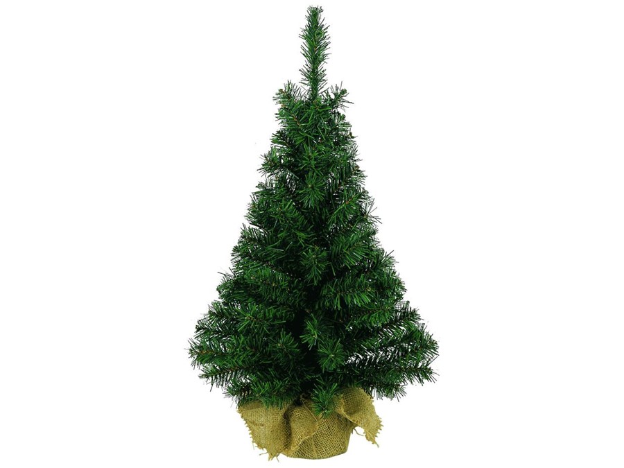 Weihnachtsbaum 75cm im Jutesack  