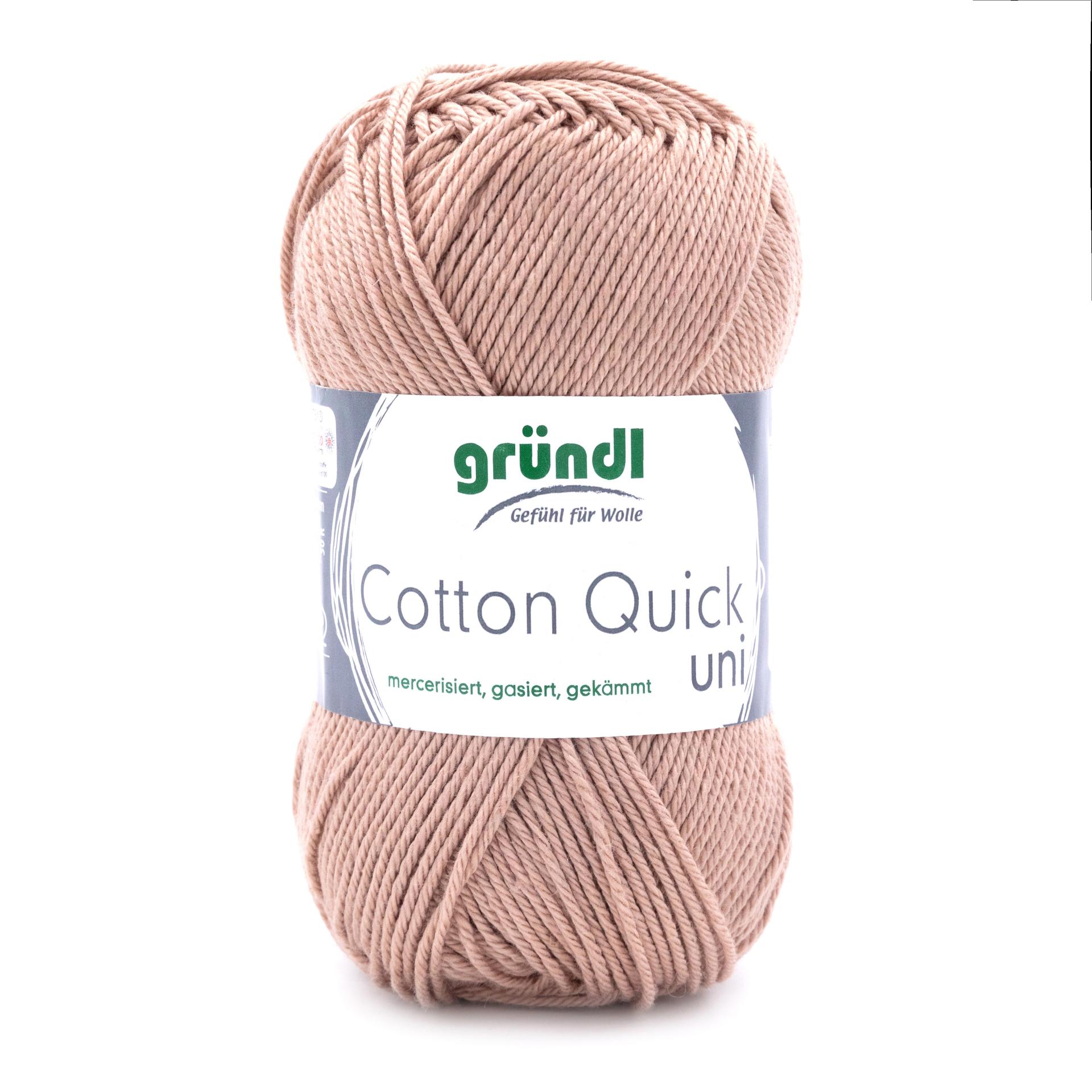 Cotton Quick uni, 100 % Baumwolle, 50g/125m