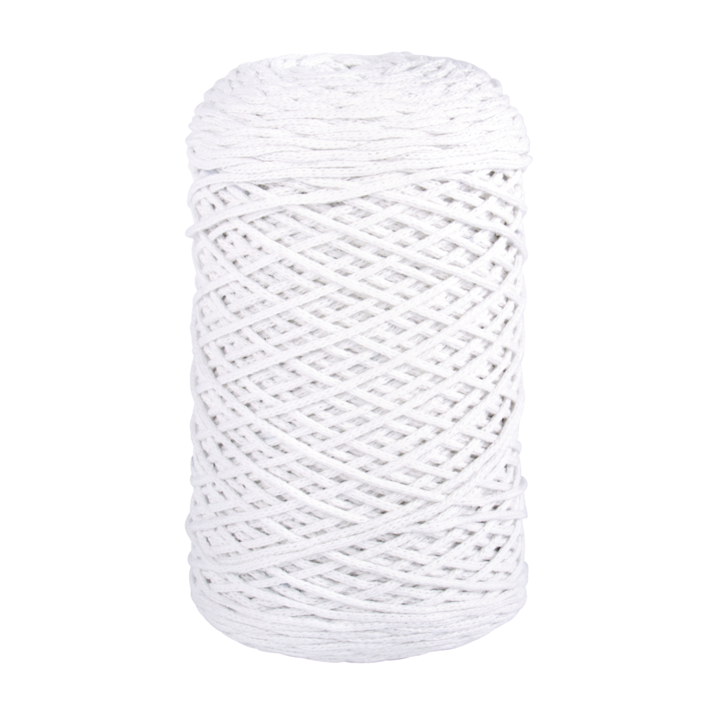 Braidy Recycling Garn geflochten 2mm ø (250g Knäuel) Knäuel 250m