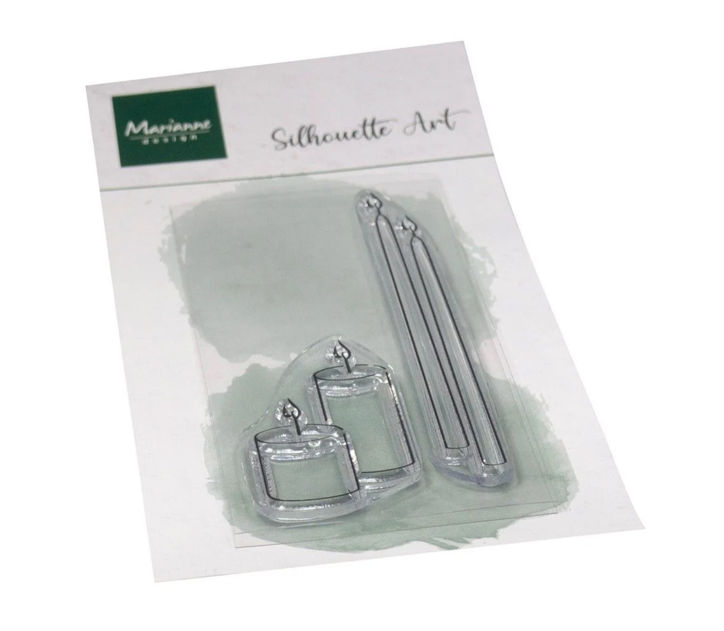 Marianne Design Silikonstempel Silhouette Art Candles 24x40mm / 9x80mm