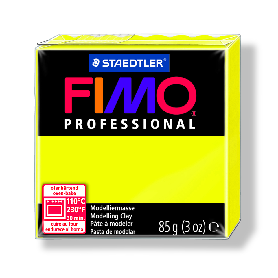 Fimo Professional, 85 g, 001, zitronengelb