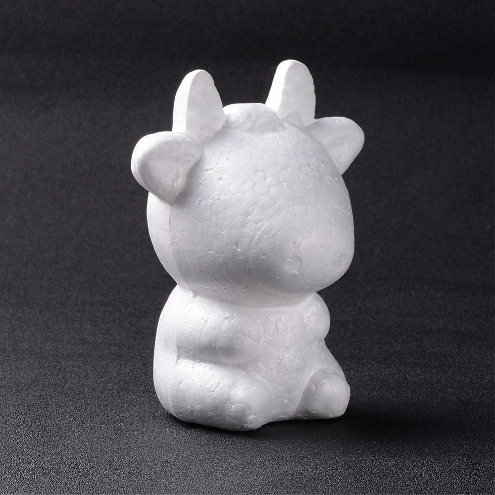 Styropor Kuh Kawaii, 11x9x14cm