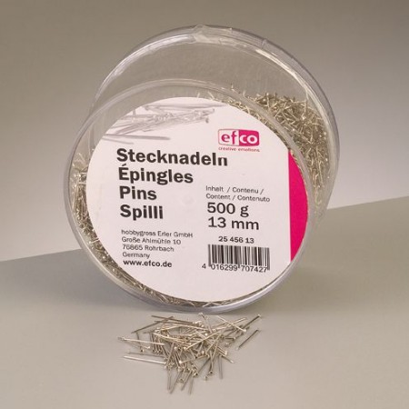 Stecknadeln silber 500g Pinnadeln Pins Eisen Nadeln für Pailletten