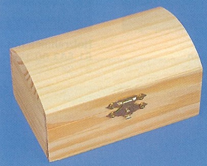 Holzdose, 11x7x6 cm