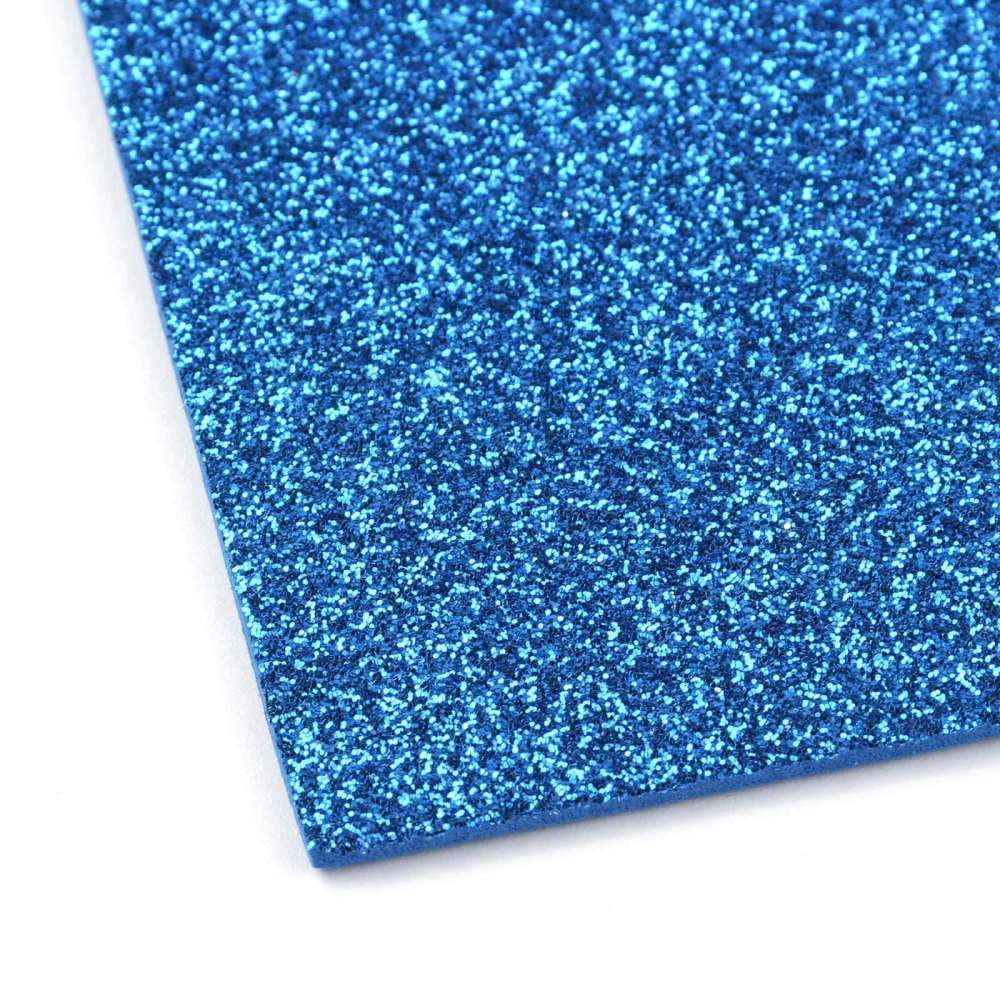 Moosgummi Glitter A4, 2mm 20x30cm, Glimmermoosgummi, per Stück
