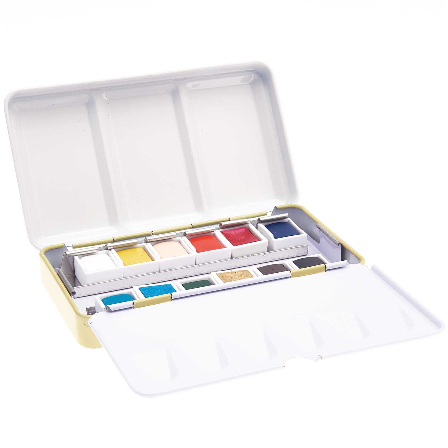 Aquarellfarb-Kasten Art Essentials Pastel Colours 12x½ Näpfchen Rico Design