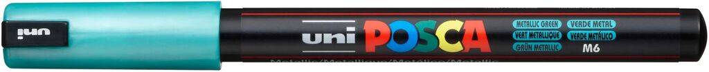 Uni Posca Marker PC-1MR METALLIC GRÜN Extra feine Spitze 0,7mm Uni Posca Marker PC-1MR METALLIC GRÜN Extra feine Spitze 0,7mm