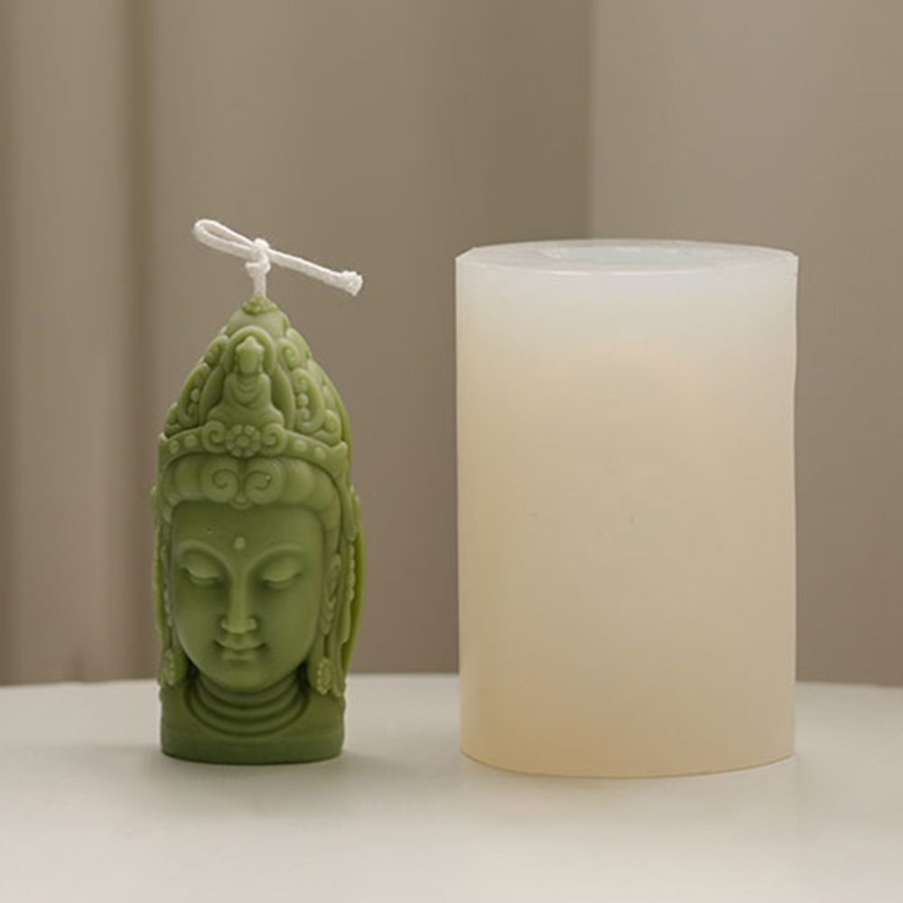 Kerzengießform Avalokiteshvaras Kopf 83x40x30mm