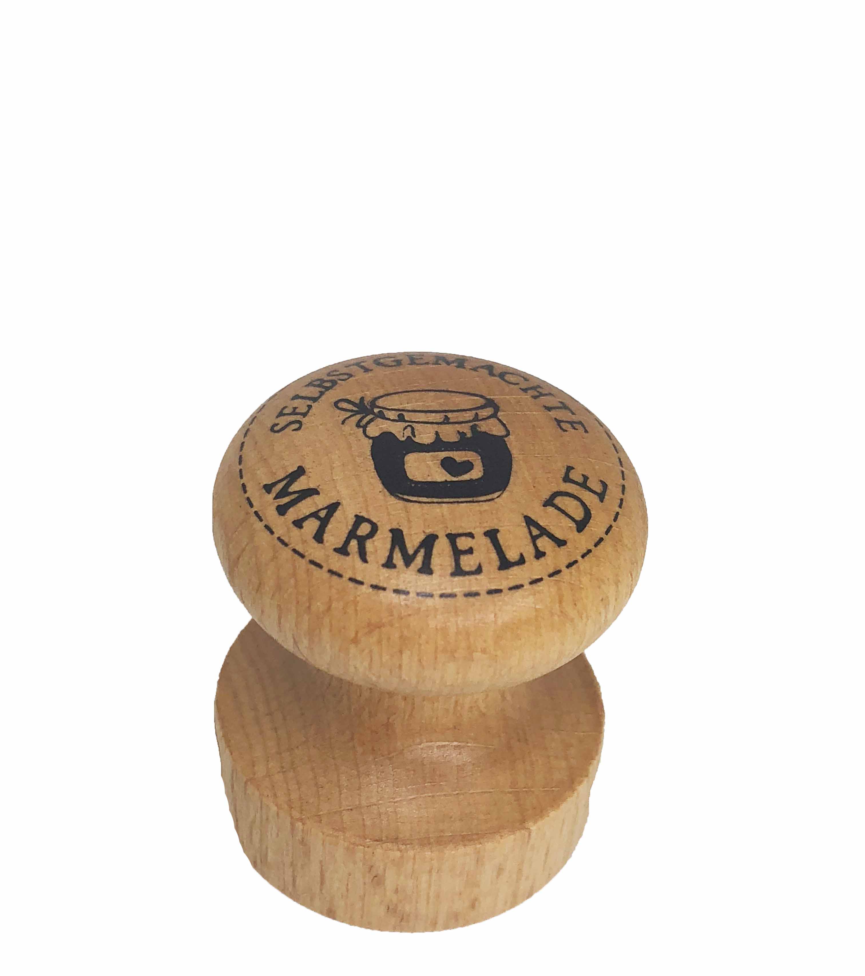 Stempel selbstgemachte Marmelade Holzstempel 3cm