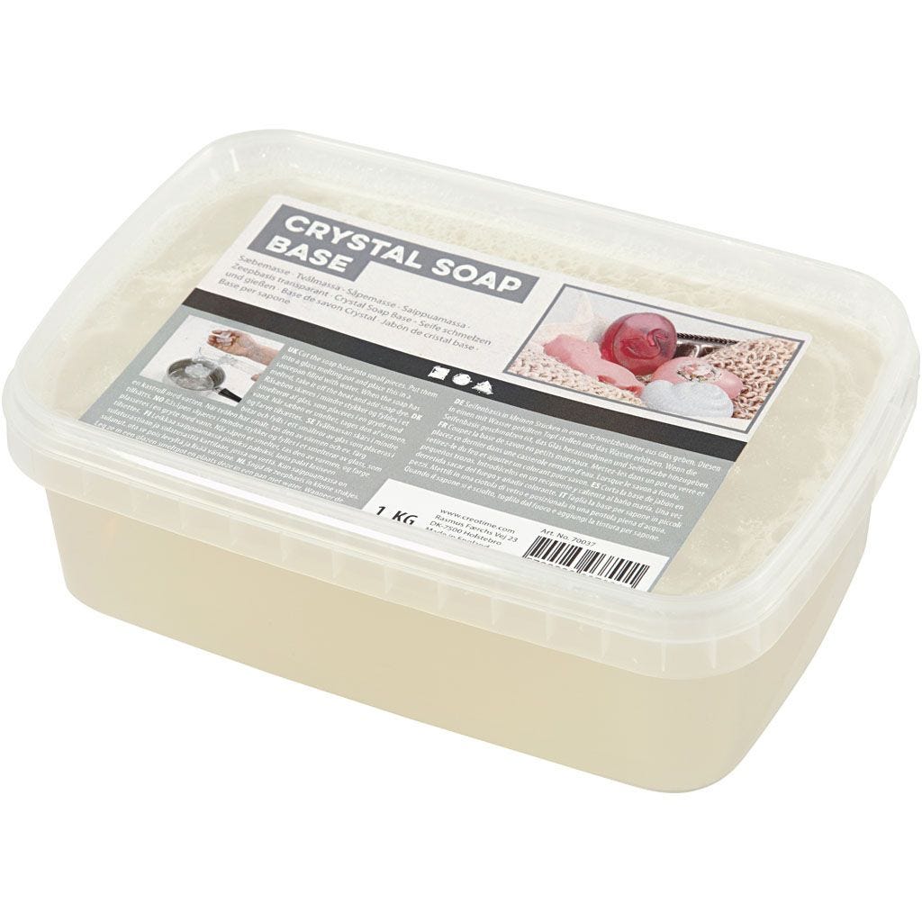 Rohseife Crystal Soap Base transparent 1kg