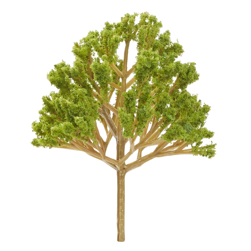 Miniatur-Baum mit Holzfuß 8cm 