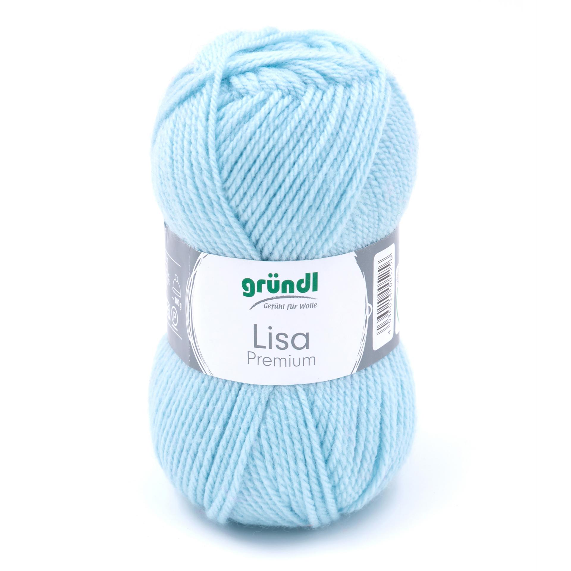 Lisa Premium einfärbig, Schulbastelwolle Bastelwolle, 50 g/133m