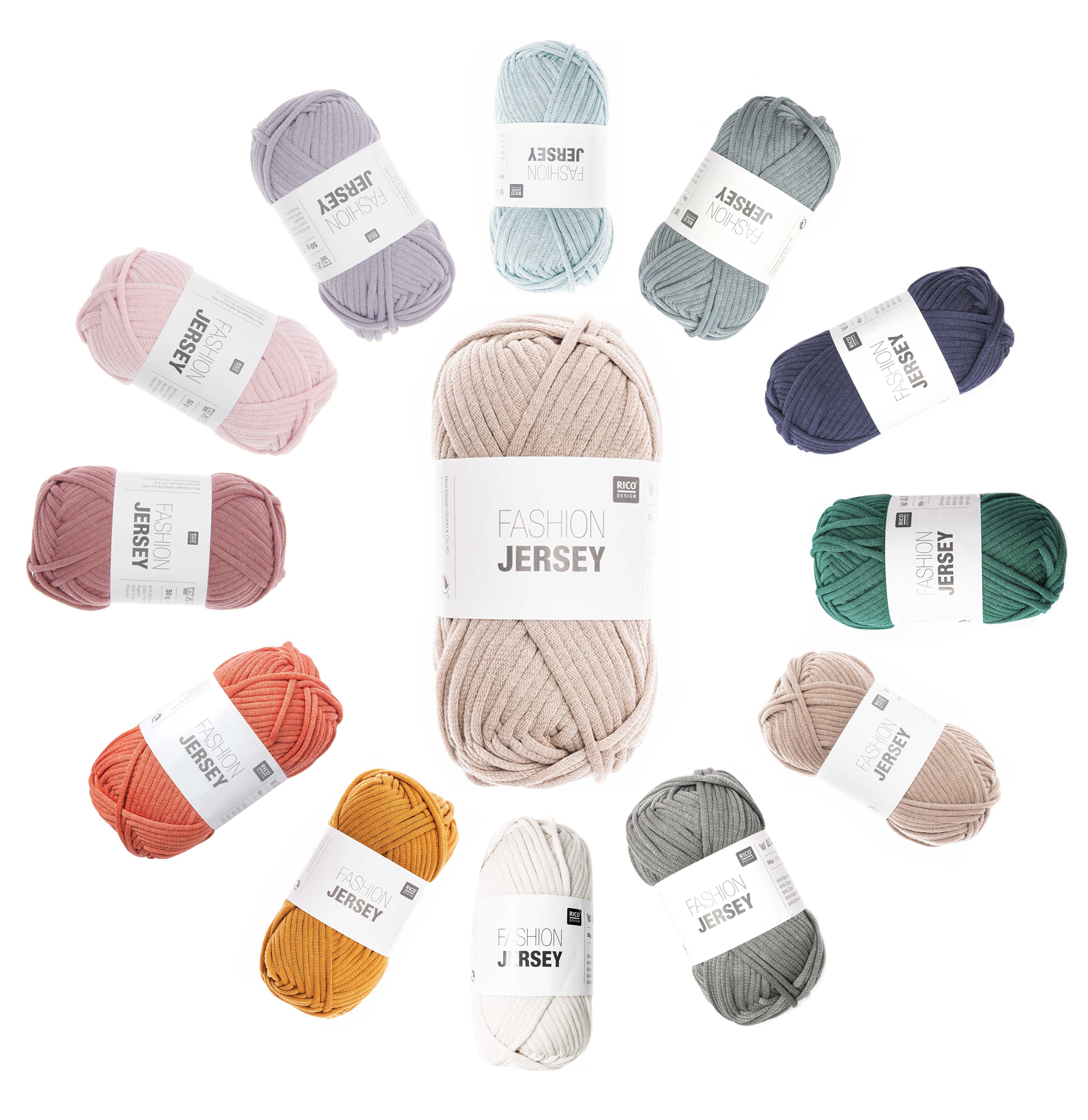 FASHION Jersey 50g 72m 64% Baumwolle 36% Polyamid