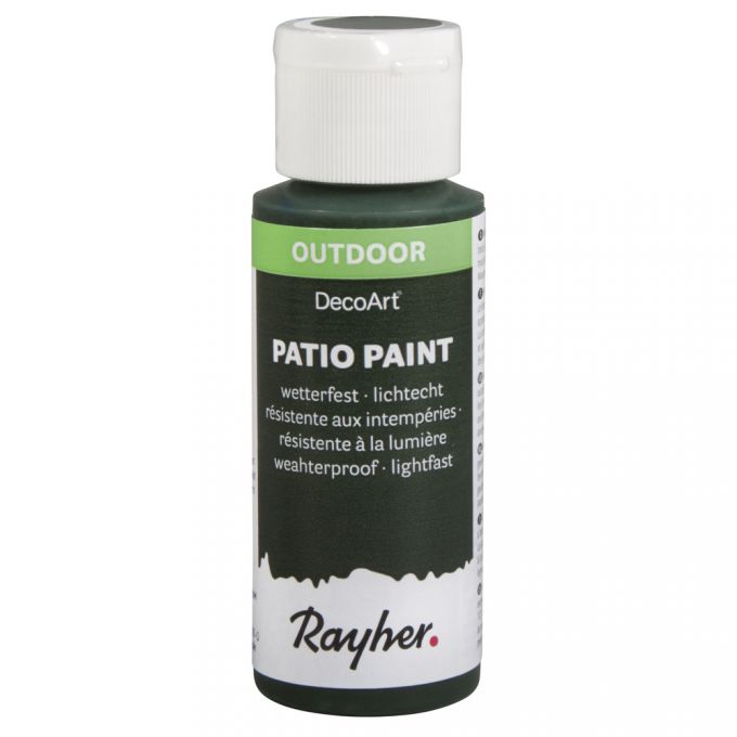 Patio Paint 59ml, Allwetterfarbe, Acrylfarbe für draußen, Außenbereichsfarbe