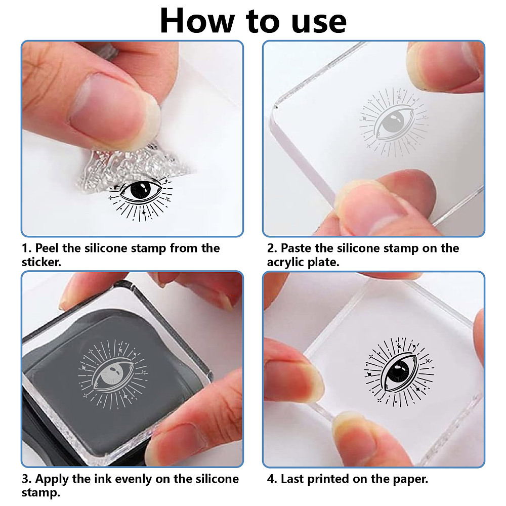 Silikonstempel Clear Stamp Tieremotive 11x16x0,3cm Silikonstempel Clear Stamp Tieremotive 11x16x0,3cm