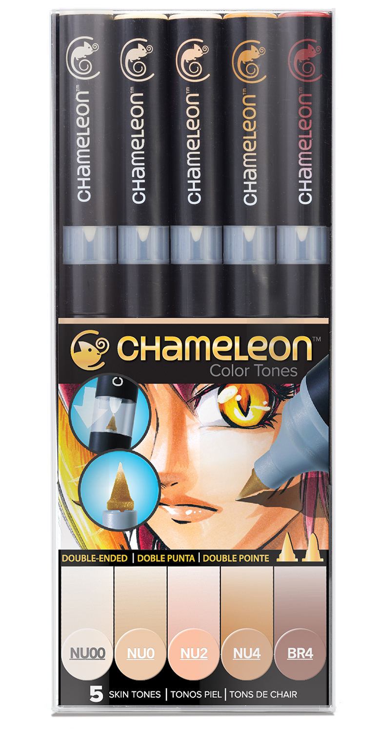 Chameleon Marker Set Color Tones Skin Tones Stift Farbverlaufstift 1 Stück