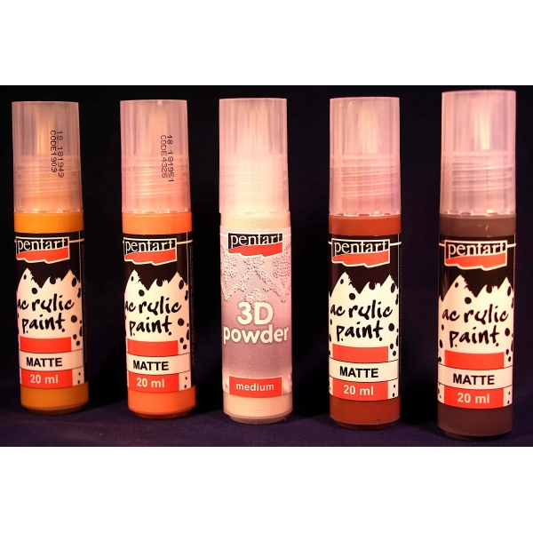 Pentart Rust Effekt-Set 5 Tuben Rostset