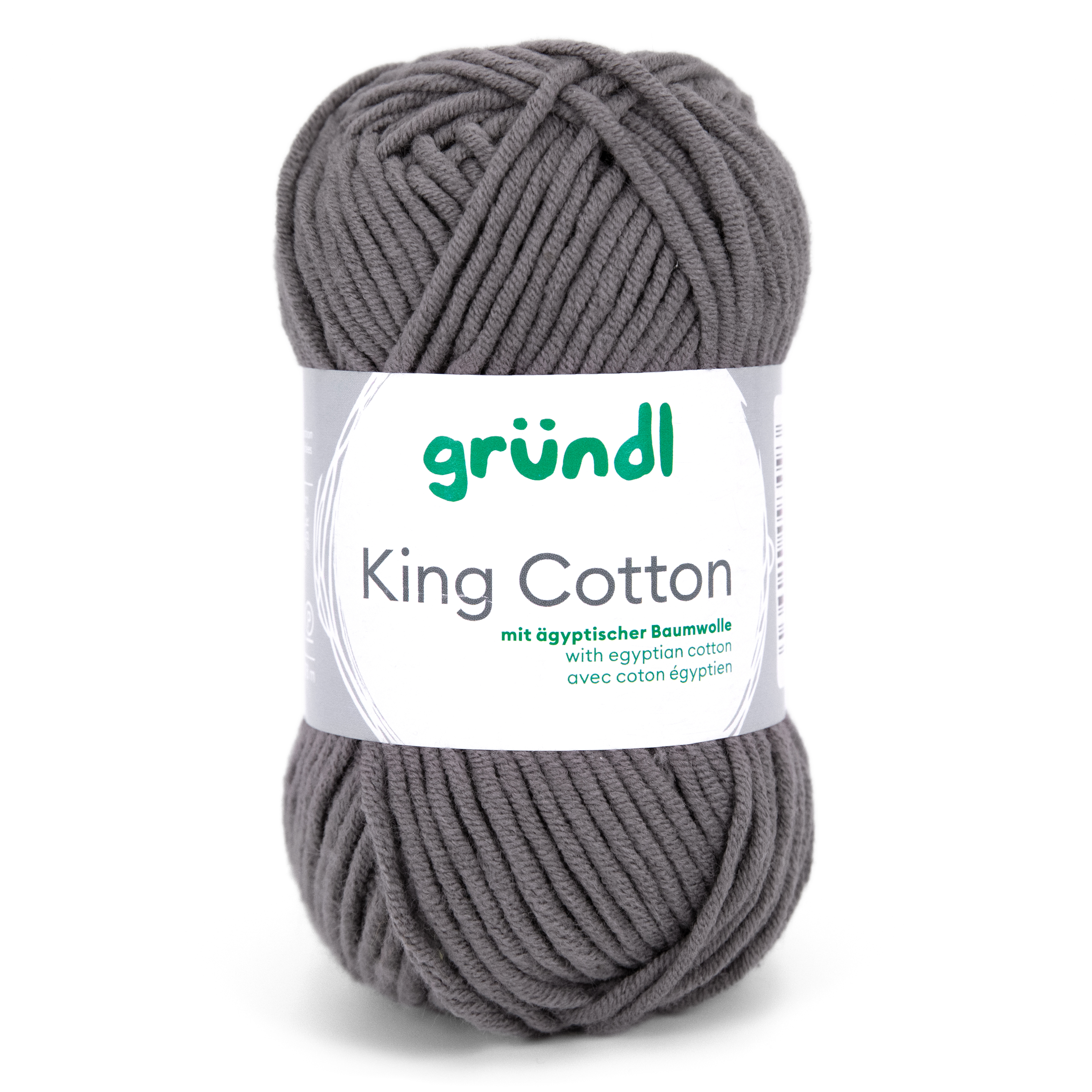 King Cotton ANTHRAZIT 55 % Polyacryl 45 % Baumwolle (egypt) 50g/78m King Cotton ANTHRAZIT 55 % Polyacryl 45 % Baumwolle (egypt) 50g/78m