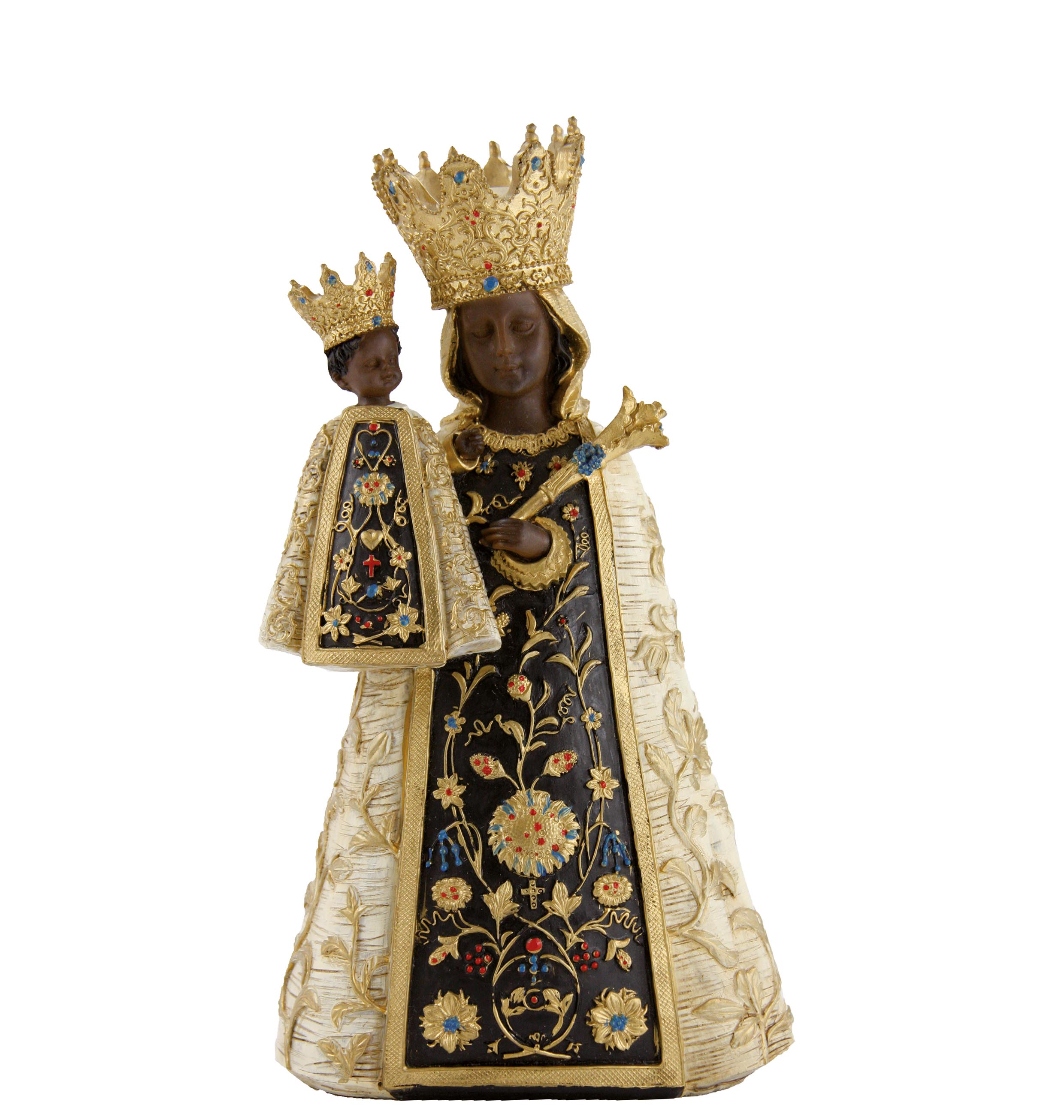 Schwarze Madonna verschiedene Größen