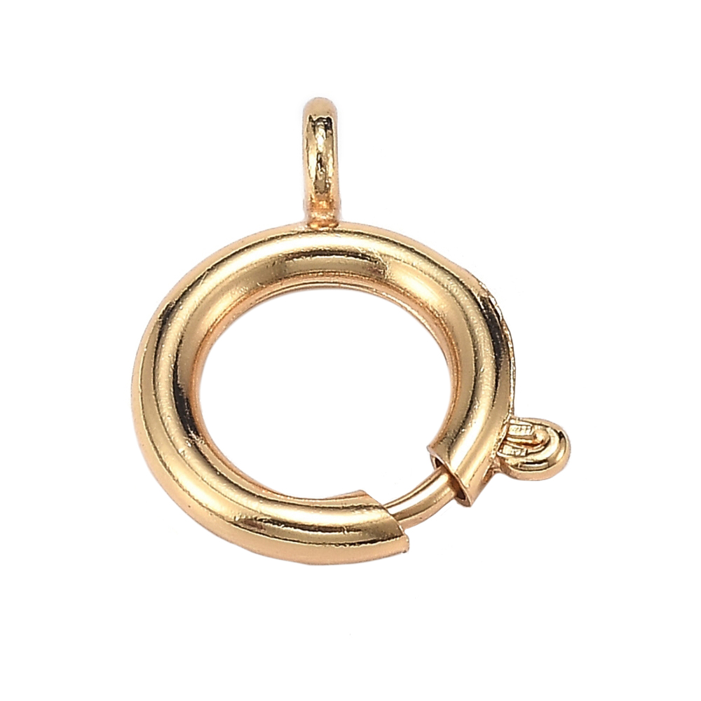 Federring 19x16x2,5mm gold 1 Stück Federring 19x16x2,5mm gold 1 Stück