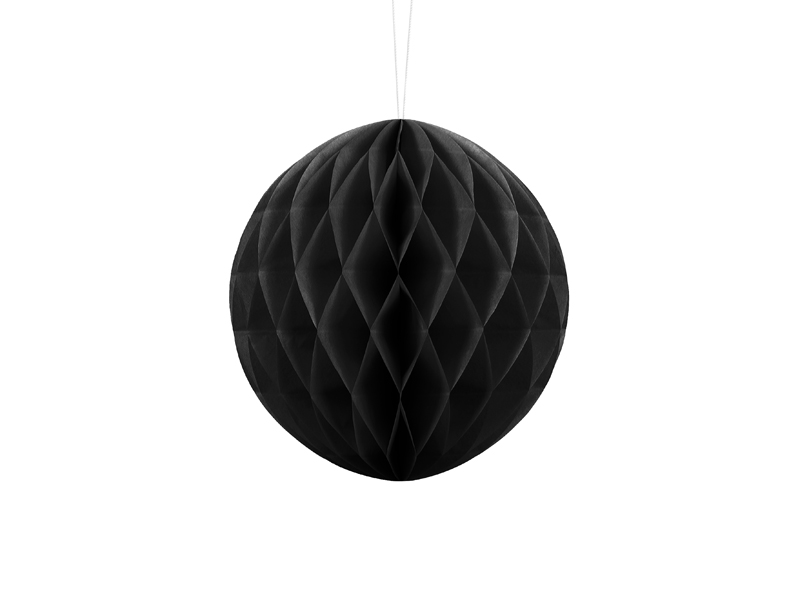 Honeycomb schwarz Wabenball 