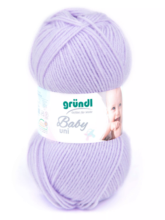 Gründl Baby Uni Babywolle 50g 150m Gründl Baby Uni Babywolle 50g 150m