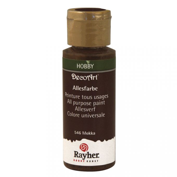 Rayher Allesfarbe, 59ml  DecoArt Bastelfarbe Acrylfarbe Hobbyfarbe