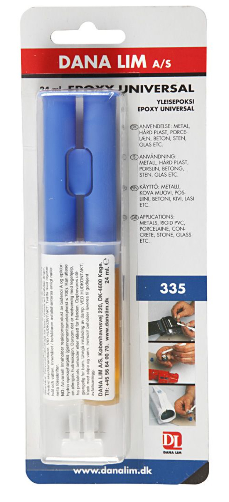 Epoxid Kleber 2 Komponenten in Spritze 24 ml Epoxid Kleber 2 Komponenten in Spritze 24 ml