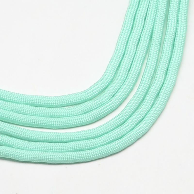 Paracord Kordel UNI MINT einfärbig 4mm 100m/ Bund  